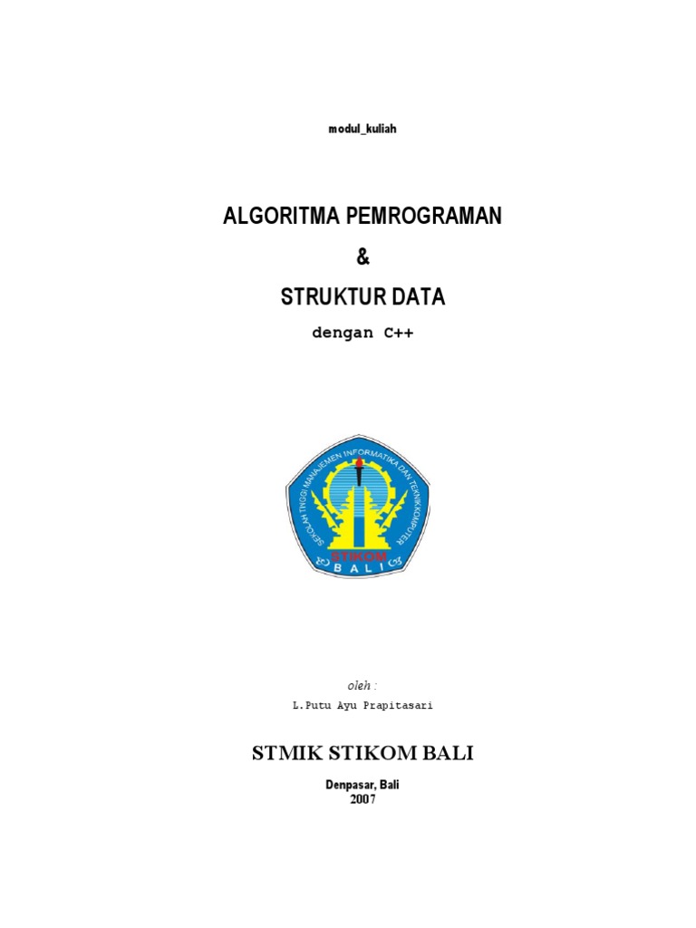 ModulAlgo&struk CPP | PDF