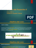 GDEPROYII 2021-1 SEMANA 4 Tiempo