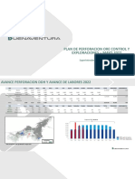 Plan Perforacion y Avance Labores