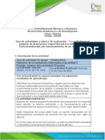 Guía de Actividades y Rúbrica de Evaluación - Unidad 3 - Tarea 4 - Elaborar El Paquete de Documentos Requeridos para Solicitud de Licencia Ambiental