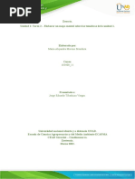 Mapa Mental Sobre La Unidad 1