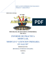 Informe de Practicas Puerto Ocopa - Rosalinda