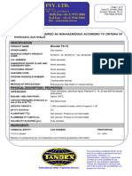 Msds BIOCIDE TS15