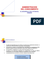 Curso Administracion Del Conocimiento