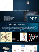 estructura interna de la materia