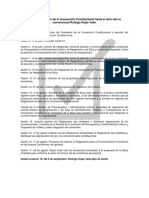 Temas de Votación de La Convención Constitucional Hasta El Retiro Del Ex Convencional Rodrigo Rojas Vade