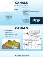 Canals: It Is A Artificial Channels Which Carry Water To The Beneficiary