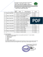 Jadwal Pat Semester Genap TP 2021-2022