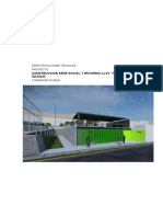 Ee TT Arquitectura de Construccion Sede Social y Entorno JJVV Hua