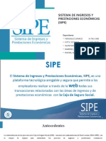 Sistema de Ingresos y Prestaciones Económicas