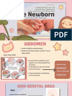 The Newborn: Appearance of The Newborn Abdomen Ano-Genital Extremities