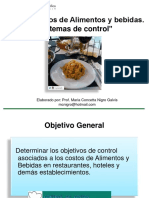 Presentacion Costos de Alimentos y Bebidas