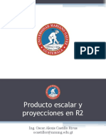 Producto Escalar y Proyecciones R2