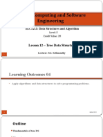 HND in Computing and Software Engineering: Lesson 12 - Tree Data Structure