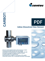 Inline Dissolved Gas Sensor: in Carbonated Soft Drinks & Beverages