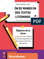 Clase 3 Visión de Mundo en Dos Textos Literarios