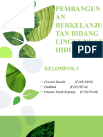 Kel.3 - Pembangunan Berkelanjutan Bidang Lingkungan Hidup