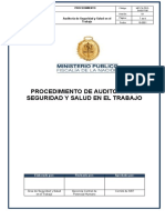 Mp-Fn-Pro-Sgsst-05.procedimiento de Auditoría de Seguridad y Salud en El Trabajo