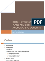 Elena Papadopoulos - Design of Column Base Plates