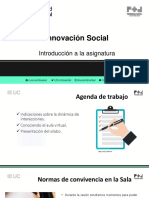 Clase 1 - Innovación Social