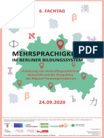 Dokumentation Fachtag Mehrsprachigkeit Im Berliner Bildungssystem 24.9.2020