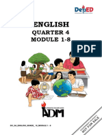 English: Quarter 4 Module 1-8