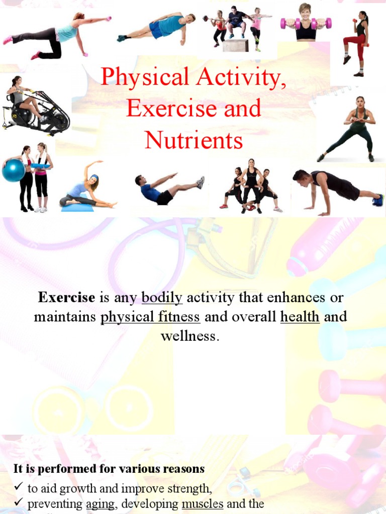 Types and Parts of Exercise PDF