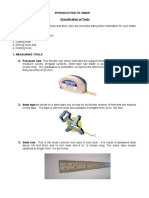 Introduction To Smaw Classification of Tools