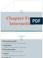 HCI Ch-4 Interaction