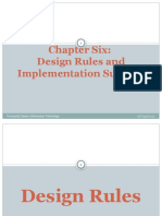 HCI Ch-6 Design Rules and Implementation Support