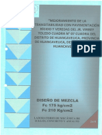 Diseño Mezcla Virrey Toledo Cdra 7