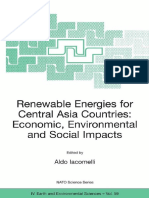 (NATO Science Series - IV - Earth and Environmental Sciences) Aldo Iacomelli - Renewable Energies For Central Asia Countries - Economic, Environmental and Social Impacts - Springer (2006)