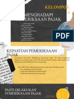 Menghadapi Pemeriksaan Pajak - Kelompok 6