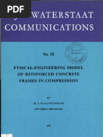 Fysical Engineering Model of Reinforced Concrete Frames in Compression