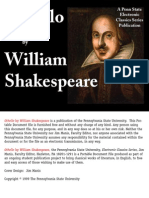 Othello William Shakespeare: A Penn State Electronic Classics Series Publication