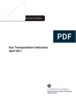 A T I RA T I R: Key Transportation Indicators April 2011