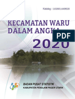 Kecamatan Waru Dalam Angka 2020