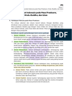 Revision Note IPS Kelas 7 Masyarakat Indonesia Pada Masa Praaksara Hindu Buddha Islam