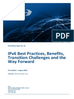 Etsi WP35 IPv6 Best Practices Benefits Transition Challenges and The Way Forward