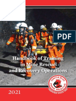 Handbook of Training in Mine Rescue and Recovery Operations