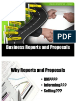 Business Reports and Proposals