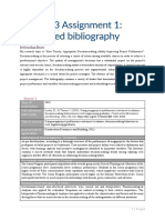 PMQ603 Assignment 1: Annotated Bibliography: Source 1