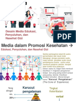 Praktik PKG Pertemuan ke-3: Media Edukasi, Penyuluhan, dan Nasehat Gizi