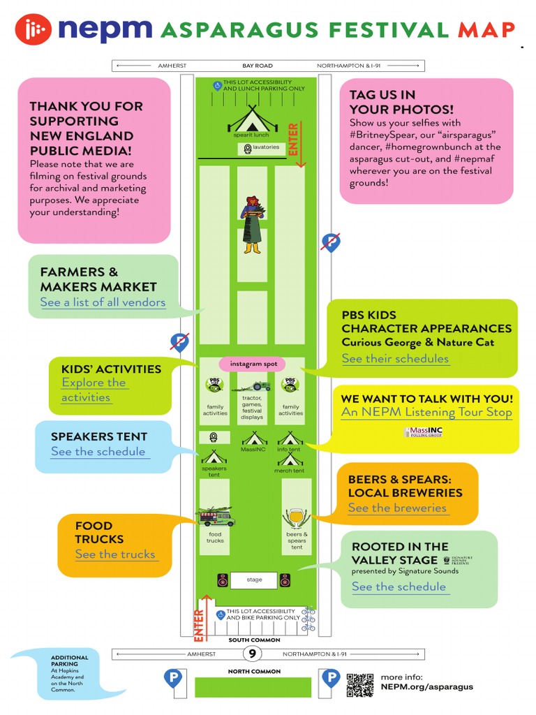 2022 NEPM Asparagus Festival Map PDF