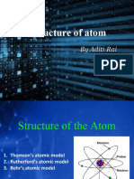 Structure of Atom Project by Aditi Rai