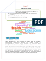 Chapter 7 - Heath Education