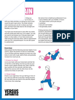 Backpain Exercise Sheet