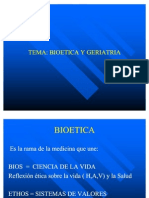 BIOETICAYGERIATRIA