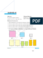 Activity 6: Bjective Aterial Equired