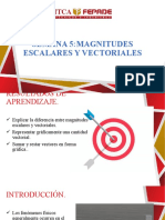 Magnitudes Escalares y Vectoriales